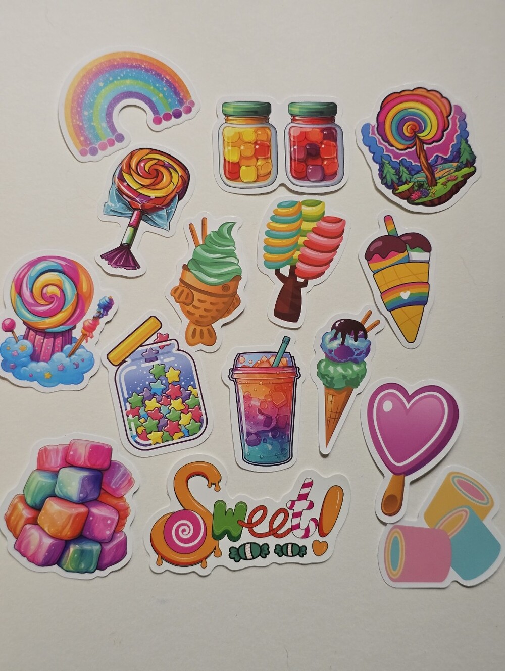 Colorful Candy Sticker Pack